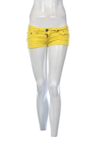 Pantaloni scurți de femei Pop Elite, Mărime M, Culoare Galben, Preț 62,99 Lei, #137385951