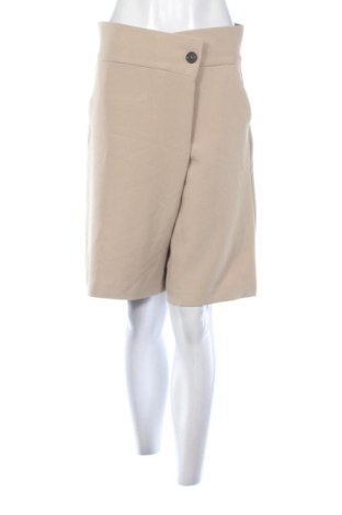 Pantaloni scurți de femei Zara, Mărime M, Culoare Bej, Preț 57,74 Lei, #137339822