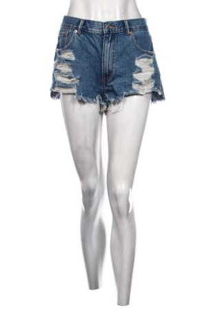 Дамски къс панталон Pull&Bear, Размер M, Цвят Син, Цена 18,46 €, #137341958