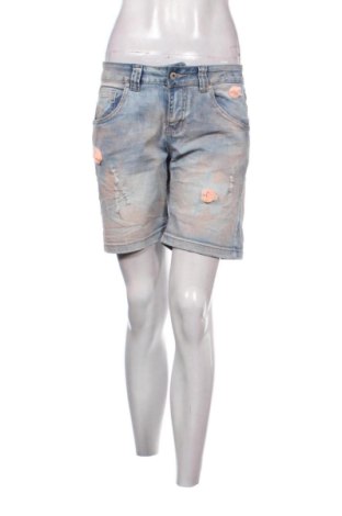 Pantaloni scurți de femei H&M, Mărime M, Culoare Albastru, Preț 68,24 Lei, #137359112