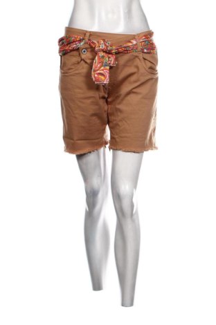 Pantaloni scurți de femei Please, Mărime L, Culoare Maro, Preț 88,71 Lei, #137385163