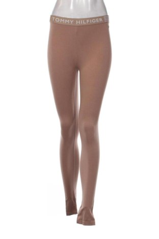 Damskie legginsy Tommy Hilfiger, Rozmiar M, Kolor Brązowy, Cena 139,71 zł, #137374994