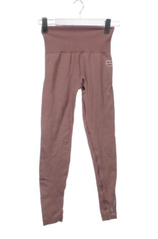 Damskie legginsy Bumpro, Rozmiar XXS, Kolor Brązowy, Cena 29,63 zł, #137371171