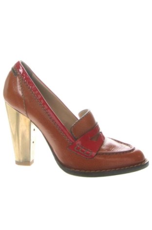 Obuwie damskie D&G Dolce&Gabbana, Rozmiar 37, Kolor Brązowy, Cena 486,85 zł, #137344409