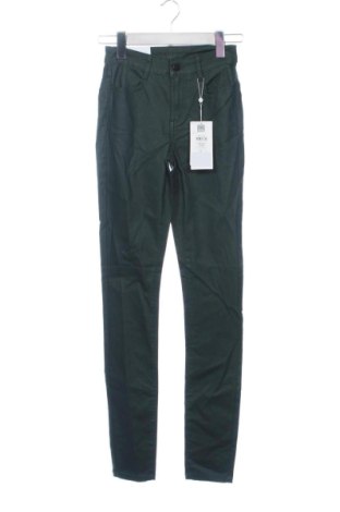 Pantaloni de femei VILA, Mărime XXS, Culoare Verde, Preț 101,67 Lei, #137296020