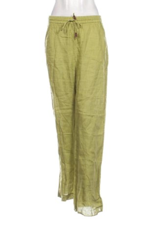 Pantaloni de femei Zara, Mărime M, Culoare Verde, Preț 73,49 Lei, #137331825