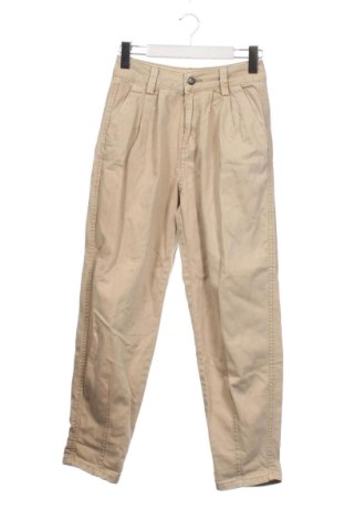 Pantaloni de femei Bershka, Mărime XS, Culoare Bej, Preț 67,00 Lei, #137338525