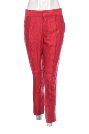 Дамски панталон Zara, Размер L, Цвят Червен, Цена 19,00 €, #137339569