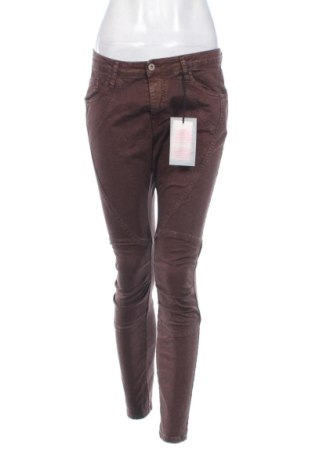 Pantaloni de femei Please, Mărime L, Culoare Maro, Preț 391,99 Lei, #137347696