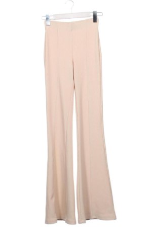 Dámské kalhoty  Bershka, Velikost XXS, Barva Béžová, Cena  243,00 Kč, #137348528
