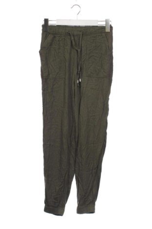 Дамски панталон H&M, Размер XS, Цвят Зелен, Цена 14,00 €, #137348531