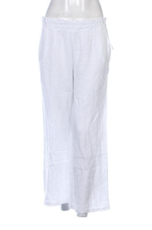 Pantaloni de femei Le Monde Du Lin, Mărime M, Culoare Alb, Preț 391,99 Lei, #137356785