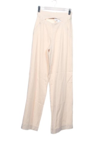 Dámske nohavice Zara, Veľkosť XS, Farba Kremová, Cena  29,00 €, #137365606