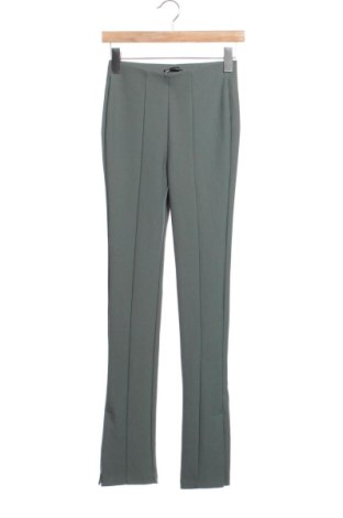 Damskie spodnie Zara, Rozmiar XS, Kolor Zielony, Cena 60,49 zł, #137367854