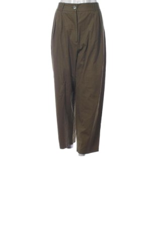 Pantaloni de femei Zara, Mărime L, Culoare Verde, Preț 62,00 Lei, #137369630