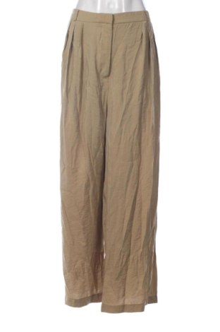 Pantaloni de femei Zara, Mărime XL, Culoare Bej, Preț 75,00 Lei, #137369982