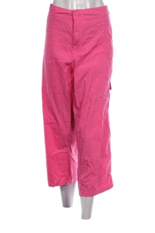 Damskie spodnie Janina, Rozmiar 3XL, Kolor Różowy, Cena 89,67 zł, #137370389