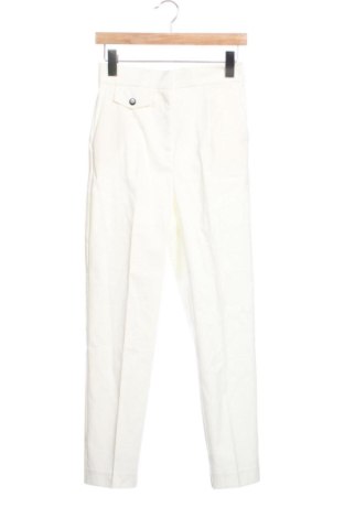 Pantaloni de femei Zara, Mărime XS, Culoare Alb, Preț 121,67 Lei, #137373736