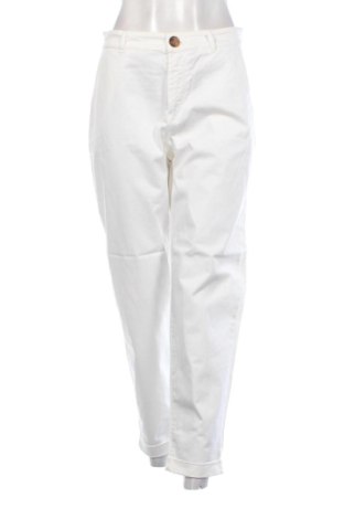 Damskie spodnie Zara, Rozmiar M, Kolor ecru, Cena 84,67 zł, #137376600