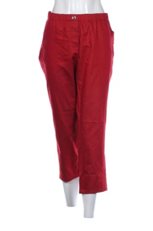Pantaloni de femei Atelier Creation, Mărime XXL, Culoare Roșu, Preț 119,43 Lei, #137378575