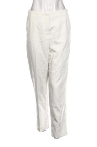 Pantaloni de femei H&M, Mărime L, Culoare Ecru, Preț 75,73 Lei, #137383850