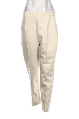 Pantaloni de femei Zara, Mărime M, Culoare Ecru, Preț 99,73 Lei, #137384866