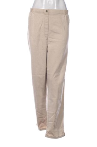 Pantaloni de femei Unbranded, Mărime 4XL, Culoare Bej, Preț 99,21 Lei, #137385088