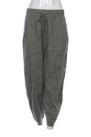 Дамски панталон Zara, Размер L, Цвят Зелен, Цена 34,00 €, #137390705