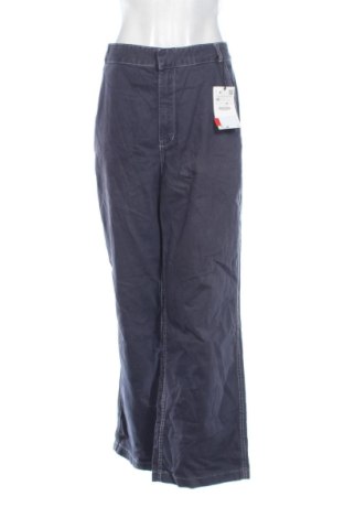 Дамски панталон Zara, Размер XL, Цвят Син, Цена 34,00 €, #137390785