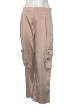 Pantaloni de femei Zara, Mărime XL, Culoare Bej, Preț 94,48 Lei, #137391039