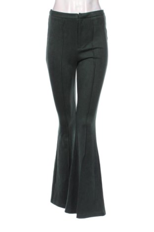 Damskie spodnie H&M, Rozmiar L, Kolor Zielony, Cena 48,39 zł, #137356824