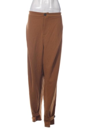 Damskie spodnie SHEIN, Rozmiar 3XL, Kolor Brązowy, Cena 73,99 zł, #136946685