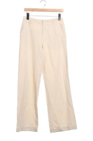 Pantaloni de femei Zara, Mărime XS, Culoare Bej, Preț 57,74 Lei, #137358016