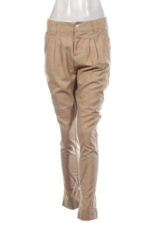 Damskie spodnie Vero Moda, Rozmiar L, Kolor Beżowy, Cena 39,52 zł, #137374526