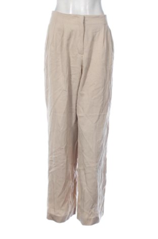 Damskie spodnie Zara, Rozmiar L, Kolor Beżowy, Cena 158,08 zł, #137366780
