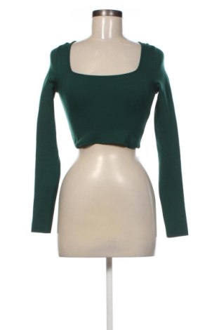 Дамски пуловер Zara, Размер S, Цвят Зелен, Цена 12,00 €, #137346435