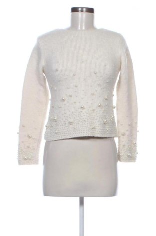 Damski sweter Zara, Rozmiar S, Kolor ecru, Cena 55,04 zł, #137356357