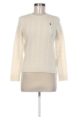 Дамски пуловер Polo Ralph Lauren, Размер S, Цвят Екрю, Цена 96,08 €, #137385221
