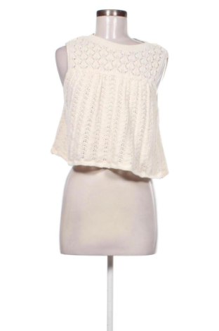 Pulover de femei Zara, Mărime M, Culoare Ecru, Preț 73,49 Lei, #137394637