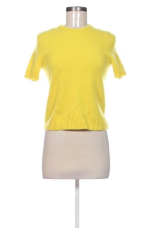 Дамски пуловер Zara, Размер M, Цвят Жълт, Цена 12,00 €, #137348381