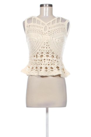 Pulover de femei Zara, Mărime M, Culoare Ecru, Preț 73,49 Lei, #137394572