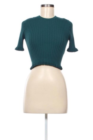 Дамски пуловер Zara, Размер S, Цвят Зелен, Цена 11,00 €, #137357523