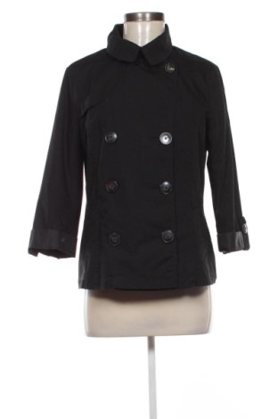 Trench de femei H&M, Mărime L, Culoare Negru, Preț 120,73 Lei, #137396709