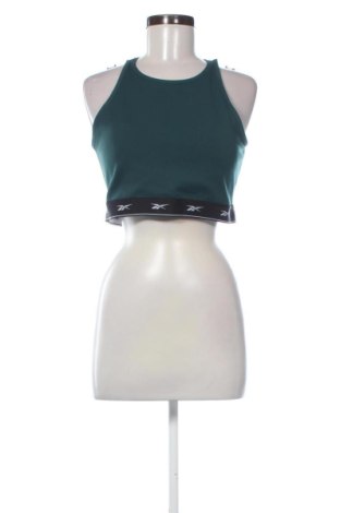 Damski sportowy top Reebok, Rozmiar L, Kolor Zielony, Cena 54,84 zł, #137379196
