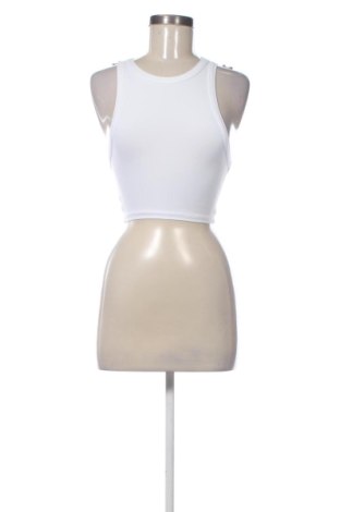 Damski sportowy top Zara, Rozmiar S, Kolor Biały, Cena 38,10 zł, #137383867