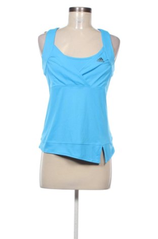 Top sport de damă. Adidas, Mărime M, Culoare Albastru, Preț 94,48 Lei, #137386679