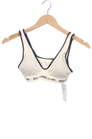 Damski sportowy top Tommy Hilfiger, Rozmiar XS, Kolor ecru, Cena 139,71 zł, #137391772