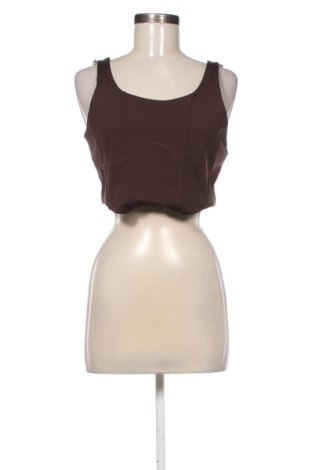Top sport de damă. H&M, Mărime L, Culoare Maro, Preț 41,99 Lei, #137402698