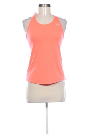 Top sport de damă. Under Armour, Mărime S, Culoare Portocaliu, Preț 89,23 Lei, #137394038