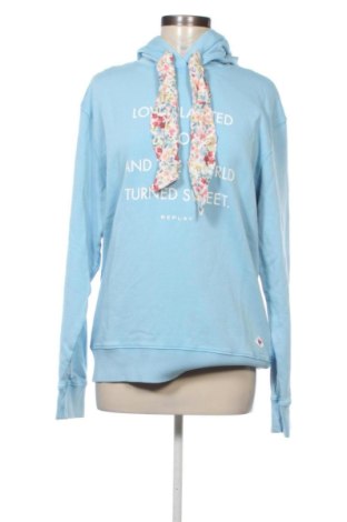 Damen Sweatshirt Replay, Größe M, Farbe Blau, Preis € 97,99, #137353540